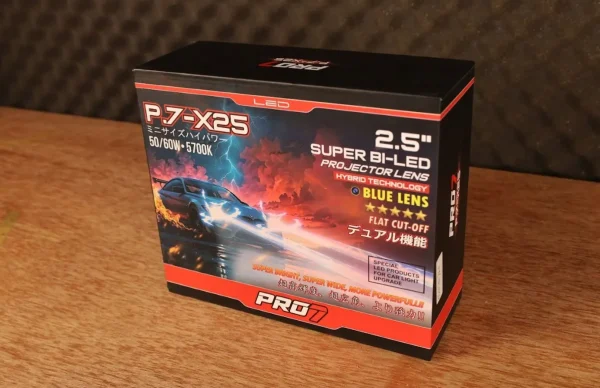 Biled PRO7 P7X25 super biled projector 2.5 inch